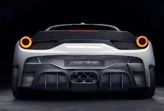 Για την Ferrari 458 Carbon Fiber Body Kit 458 Upgraded VORS Style Μπροστά και πίσω