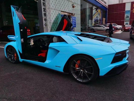 Για Lamborghini Aventador LP700 Carbon Fiber Body Kit LP740 Style Μπροστά και πίσω σπόιλερ προφυλακτήρα
