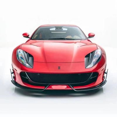 Για την Ferrari 812 Carbon Fiber Body Kit 812 Upgraded MSY Style Carbon Fiber Front Lip Diffuser Spoiler Body Kit