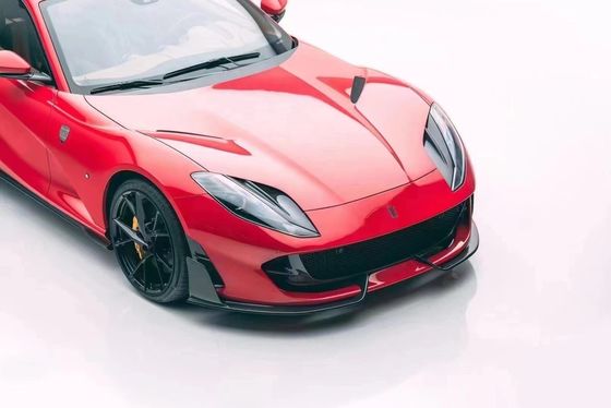 Για την Ferrari 812 Carbon Fiber Body Kit 812 Upgraded MSY Style Carbon Fiber Front Lip Diffuser Spoiler Body Kit