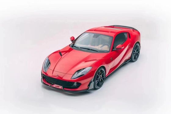 Για την Ferrari 812 Carbon Fiber Body Kit 812 Upgraded MSY Style Carbon Fiber Front Lip Diffuser Spoiler Body Kit
