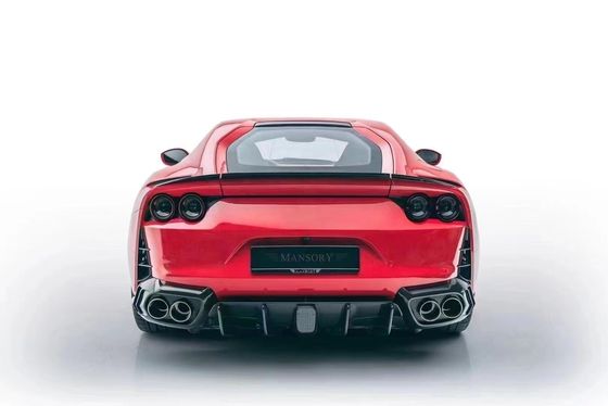 Για την Ferrari 812 Carbon Fiber Body Kit 812 Upgraded MSY Style Carbon Fiber Front Lip Diffuser Spoiler Body Kit