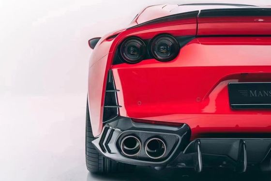 Για την Ferrari 812 Carbon Fiber Body Kit 812 Upgraded MSY Style Carbon Fiber Front Lip Diffuser Spoiler Body Kit