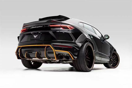 Για Lamborghini Urus Carbon Fiber Body Kit Urus Αναβαθμισμένο στυλ VORS Carbon Fiber Front Lip Diffuser Spoiler Hood με ευρύ σώμα