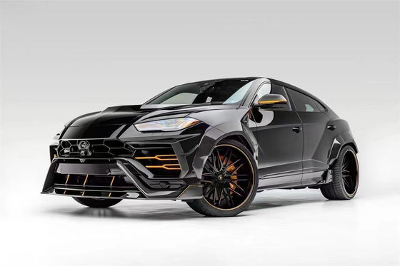 Για Lamborghini Urus Carbon Fiber Body Kit Urus Αναβαθμισμένο στυλ VORS Carbon Fiber Front Lip Diffuser Spoiler Hood με ευρύ σώμα