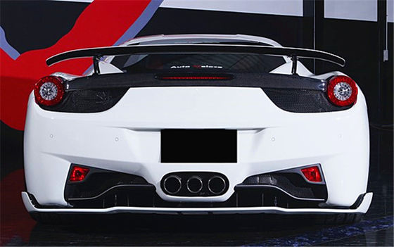 Για την Ferrari 458 Carbon Fiber Body Kit 458 Carbon Fiber Front Lip Diffuser Spoiler Body Kit