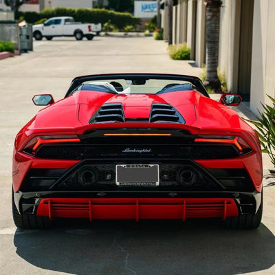 Λευκό EVO στυλ Carbon Fiber Body Kit αντικαταστήστε μπροστινό και πίσω προφυλακτήρα Evo Widebody Kit