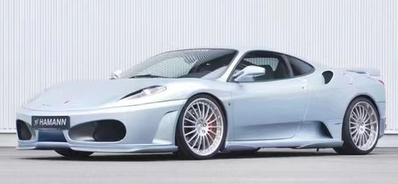 Για τη Ferrari F430 Κουτί σώματος F430 Αναβαθμισμένο στυλ HAMANN Μπροστά φτυάρι διασκορπιστήριος σπόιλερ πλευρική φούστα F430 Κουτί σώματος από ανθρακονήματα