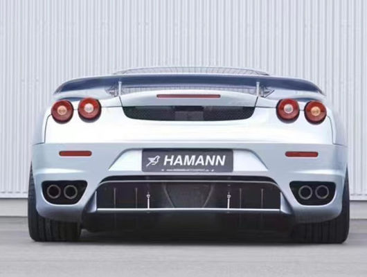Για τη Ferrari F430 Κουτί σώματος F430 Αναβαθμισμένο στυλ HAMANN Μπροστά φτυάρι διασκορπιστήριος σπόιλερ πλευρική φούστα F430 Κουτί σώματος από ανθρακονήματα