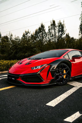 580 Lamborghini Carbon Fiber Body Kit DW Στυλ Lp610 Σώμα Σώμα Σπόιλερ Σώμα
