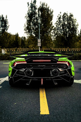 580 Lamborghini Carbon Fiber Body Kit DW Στυλ Lp610 Σώμα Σώμα Σπόιλερ Σώμα