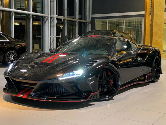 Για Ferrari F8 Carbon Fiber Body Kit F8 Αναβαθμισμένο KEYVANY Στυλ μπροστινό φτυάρι διάχυσης