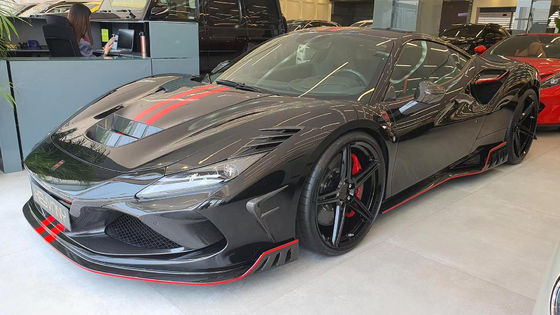 Για Ferrari F8 Carbon Fiber Body Kit F8 Αναβαθμισμένο KEYVANY Στυλ μπροστινό φτυάρι διάχυσης