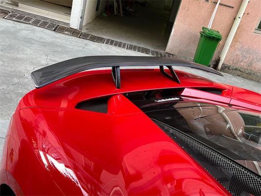 Για τη Ferrari F8 Carbon Fiber Spoiler F8 Αναβαθμισμένο Novi Style Carbon Fiber Tail Spoiler