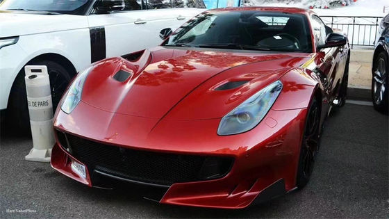 Για την Ferrari F12 Carbon Fiber Hood F12 Αναβαθμισμένο Τύπο TDF Carbon Fiber Hood Kit