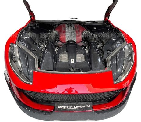 Τμήματα αυτοκινήτου για Ferrari 812 Εσωτερικό από ανθρακονήματα