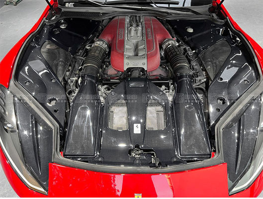 Τμήματα αυτοκινήτου για Ferrari 812 Εσωτερικό από ανθρακονήματα