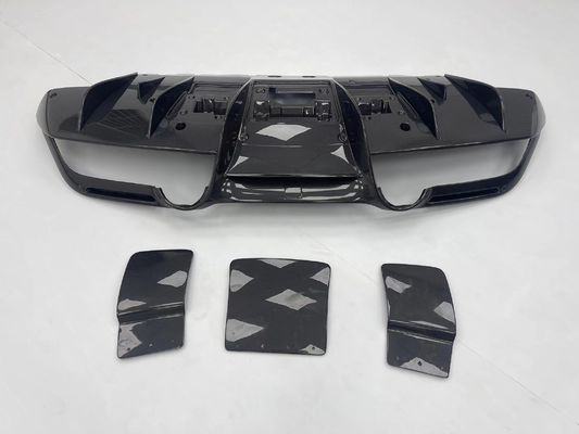 Συσκευές αυτοκινήτων για Ferrari F8 Carbon Fiber Body Kit F8 Upgrade Novi Style Diffuser Carbon Fiber Diffuser