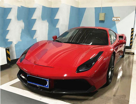 Για την Ferrari 488 Carbon Fiber Body Kit 488 Upgraded Capristo Style Carbon Fiber Front Lip Diffuser Σπόιλερ