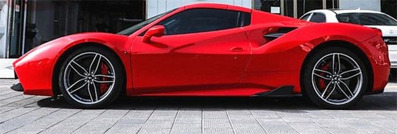 Για την Ferrari 488 Carbon Fiber Body Kit 488 Upgraded Capristo Style Carbon Fiber Front Lip Diffuser Σπόιλερ
