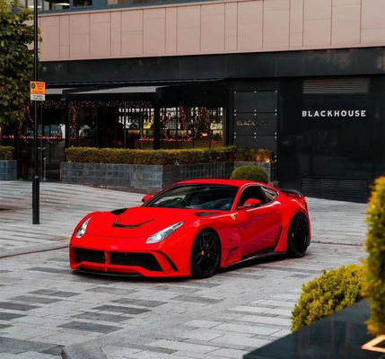 Για τη Ferrari F12 Carbon Fiber Wide-body Kit F12 Upgrade NOtc N-Largos στυλ πίσω προφυλακτήρα Carbon Fiber Wide-body Kit