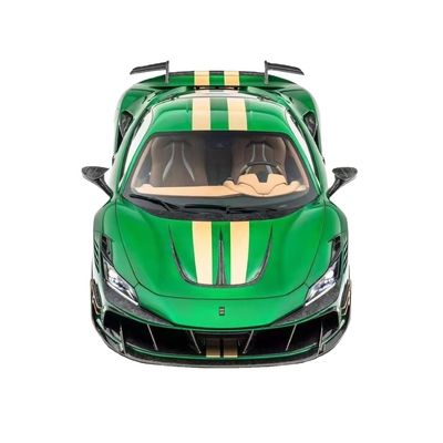 Για τη Ferrari F8 Carbon Fiber Body Kit F8 αναβαθμίζει το στυλ MSY μπροστινό και πίσω προφυλακτήρα Spoiler Hood Kit