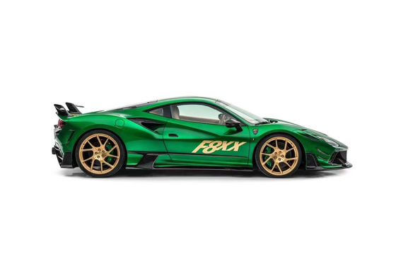 Για τη Ferrari F8 Carbon Fiber Body Kit F8 αναβαθμίζει το στυλ MSY μπροστινό και πίσω προφυλακτήρα Spoiler Hood Kit