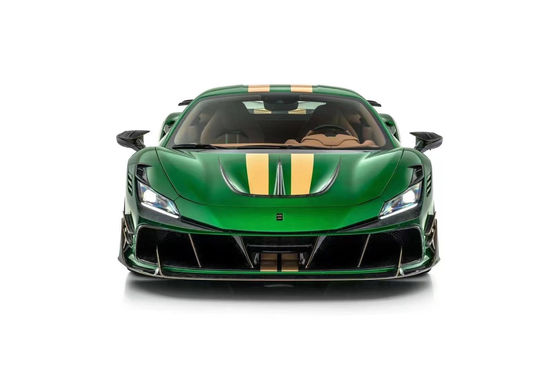 Για τη Ferrari F8 Carbon Fiber Body Kit F8 αναβαθμίζει το στυλ MSY μπροστινό και πίσω προφυλακτήρα Spoiler Hood Kit