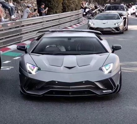 LP700 LP720 Lamborghini Κουτί Σώματος Αεροδομή Φύλλα Καρβονίου Πλακέτο Κουκούλας Μηχανής