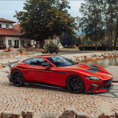 Για τη Ferrari Roma Carbon Fiber Body Kit Η Roma αναβαθμίζει το στυλ MSY Μπροστά και πίσω