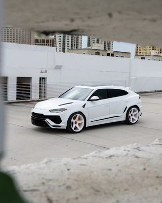 Lamborghini URUS Carbon Body Kit NT Στυλ Μπροστά χείλη Diffuser Spoiler Προσαρμοσμένα πλατιά κιτ σώματος