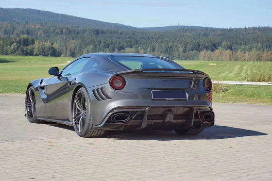 Για τη Ferrari F12 ξηρό υλικό από ανθρακονήματα F12 αναβαθμισμένο στυλ MSY μπροστινό και πίσω προφυλακτήρα Spoiler Hood