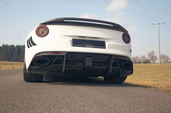 Για τη Ferrari F12 ξηρό υλικό από ανθρακονήματα F12 αναβαθμισμένο στυλ MSY μπροστινό και πίσω προφυλακτήρα Spoiler Hood