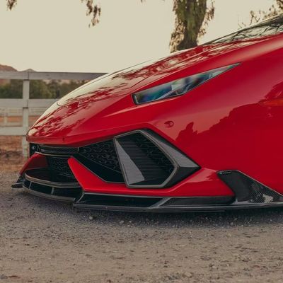 Αντικαταστήστε Lamborghini Universal Wide Body Kits LP610 Huracan Evo Body Kit Μπροστά χείλη εισροή αέρα