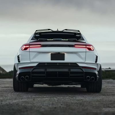 RT Κουτί υλικού άνθρακα για URUS SUV Lamborghini Μπροστά χείλη διαχέα τροχιάς άξονας πλατύσωμα