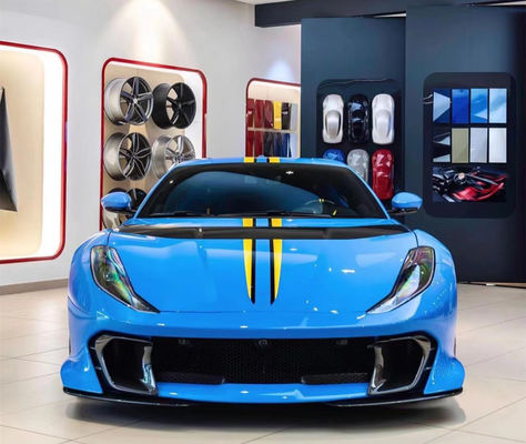 2017 - 2019 812 Κουτί Σώματος Competizione Στυλ Wide Σώμα Ferrari Hood Άνθρακα