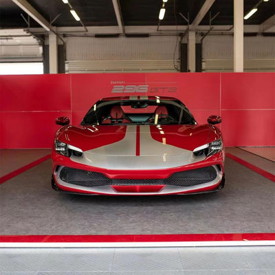296GTB Ferrari Body Kit 296GTB OEM Carbon Fiber Universal Front Diffuser Σπόιλερ Κουτί