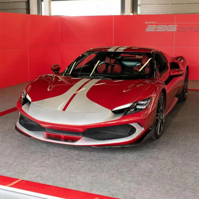 296GTB Ferrari Body Kit 296GTB OEM Carbon Fiber Universal Front Diffuser Σπόιλερ Κουτί