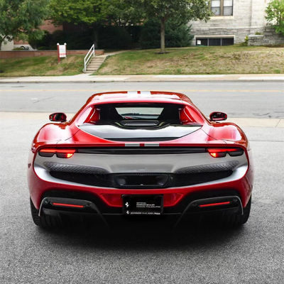 296GTB Ferrari Body Kit 296GTB OEM Carbon Fiber Universal Front Diffuser Σπόιλερ Κουτί