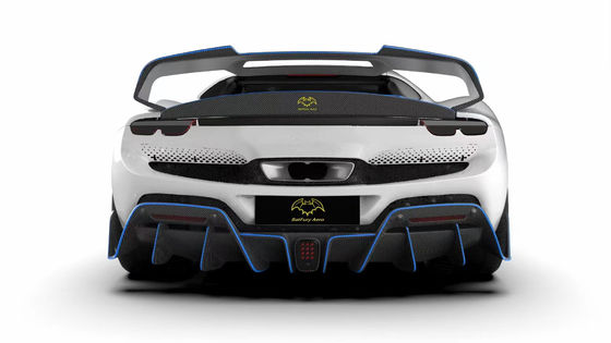 296GTB Ferrari Kit Car Body 2021 ξηρό ανθρακικό ίνες μπροστινό χείλος αυτοκίνητο μπροστινό προφυλακτήρα διάχυσης