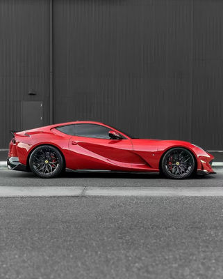 1016 Ferrari Body Kit 812 190mm Ανθρακονήγι εμπρός προφυλακτήρα διαχέτης Spoiler