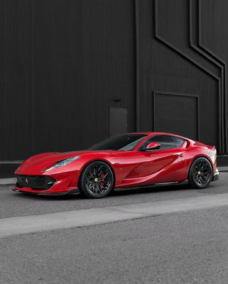 1016 Ferrari Body Kit 812 190mm Ανθρακονήγι εμπρός προφυλακτήρα διαχέτης Spoiler