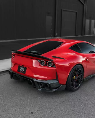 1016 Ferrari Body Kit 812 190mm Ανθρακονήγι εμπρός προφυλακτήρα διαχέτης Spoiler