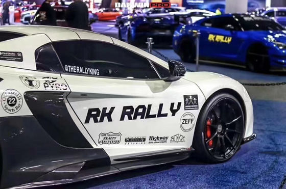 Πωλήστε σαν καυτά κέικ για το McLaren MP4-12C 625C 650S Carbon Fiber Body Kit Αναβαθμισμένο 675LT Style Side Skirt Rear Diffuser