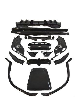 296 Ferrari Widebody Kit OEM Πλάκα προστασίας κινητήρα από ίνες άνθρακα