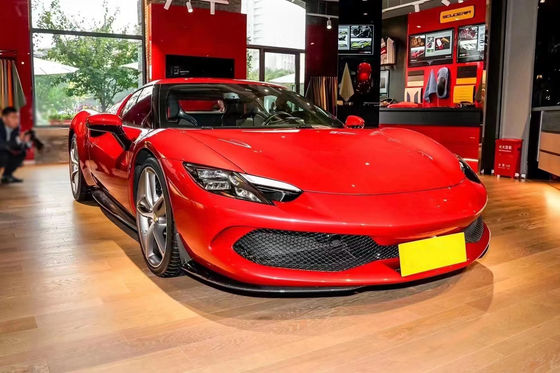 296 Ferrari Widebody Kit OEM Πλάκα προστασίας κινητήρα από ίνες άνθρακα