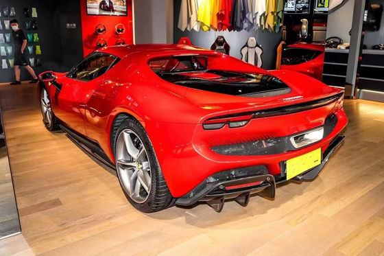 296 Ferrari Widebody Kit OEM Πλάκα προστασίας κινητήρα από ίνες άνθρακα