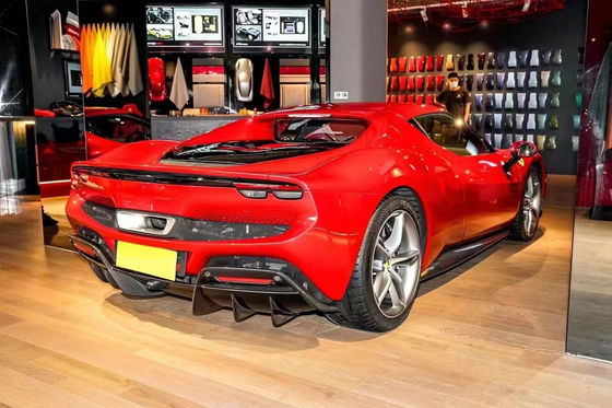 296 Ferrari Widebody Kit OEM Πλάκα προστασίας κινητήρα από ίνες άνθρακα
