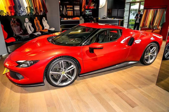 296 Ferrari Widebody Kit OEM Πλάκα προστασίας κινητήρα από ίνες άνθρακα