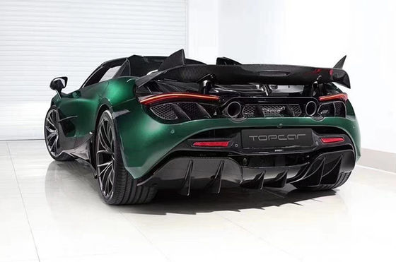 Κιτ σώματος από ανθρακικές ίνες για McLaren 720S 720 Upgraded TOPCAR Style Μπροστό φτυάρι πίσω διάχυση